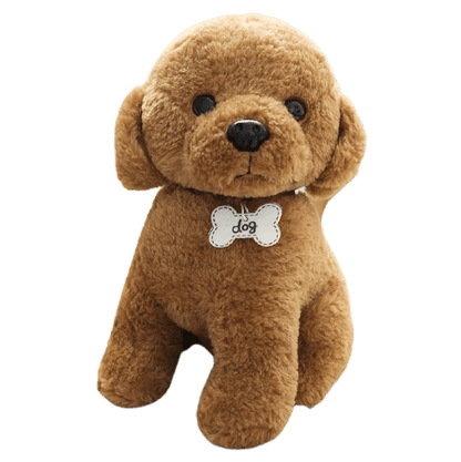 Peluche Caniche Marron