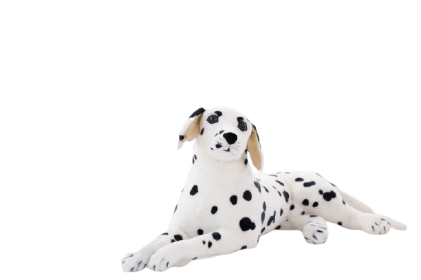 Lying Dalmatian Dog Plush