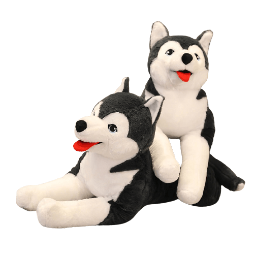 Giant Husky Dog Plush