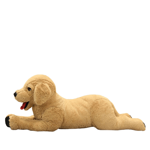 Lying Labrador Dog Plush