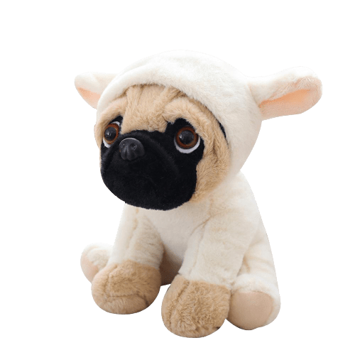 Peluche Chien Race Déguisé