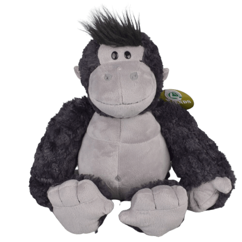 Peluche Singe Gorille Noir Mignon