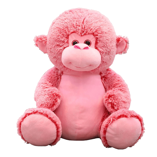 Peluche Gorille Rose