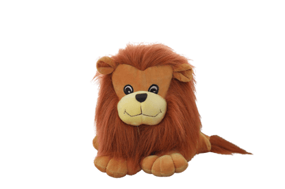 Brown Lying Lion Plush