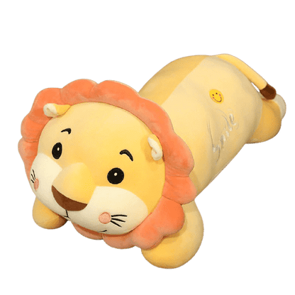 Lying Yellow Lion Plush