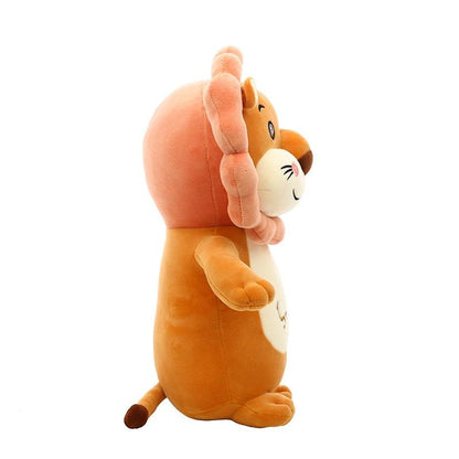 Cute Brown Lion Plush