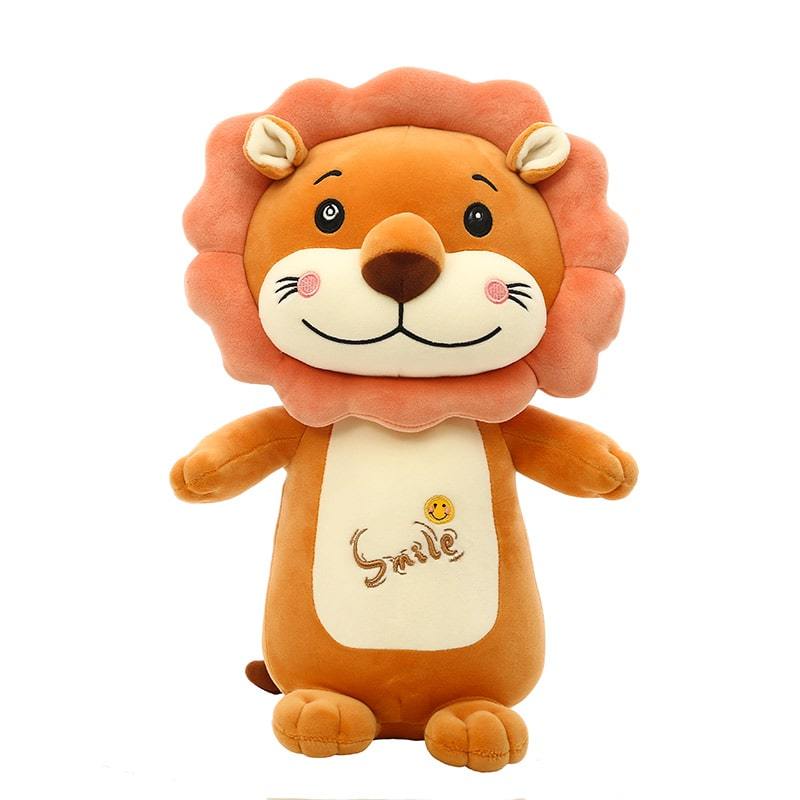 Cute Brown Lion Plush