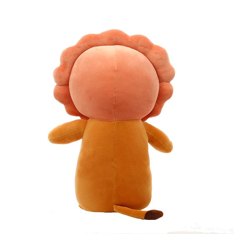 Cute Brown Lion Plush