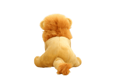 Sitting Yellow Lion Plush