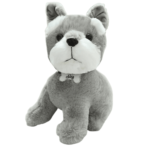 Schnauzer plush toy