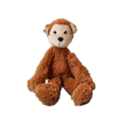 Cute Redhead Monkey Plush