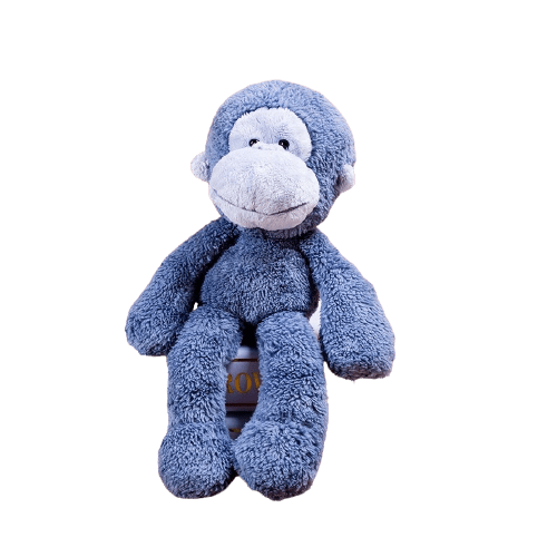 Peluche Singe Orang-outan Gris