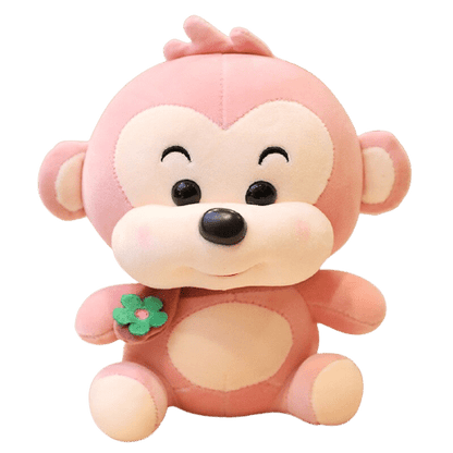 Cute Pink Monkey Plush Toy