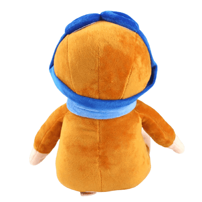 George Blue Scarf Monkey Plush Toy