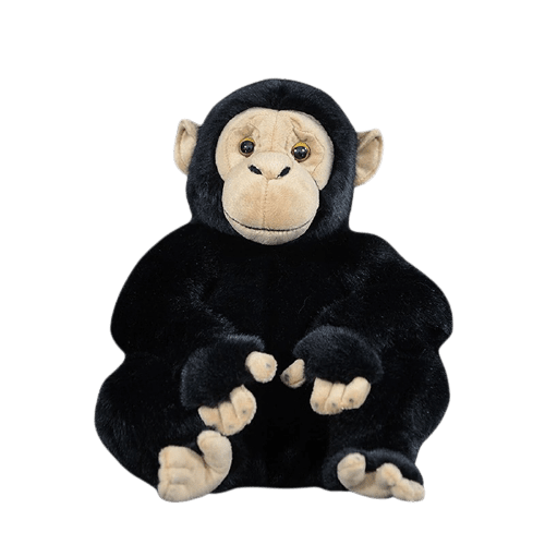 Peluche Singe Grande Ressemblance Noir