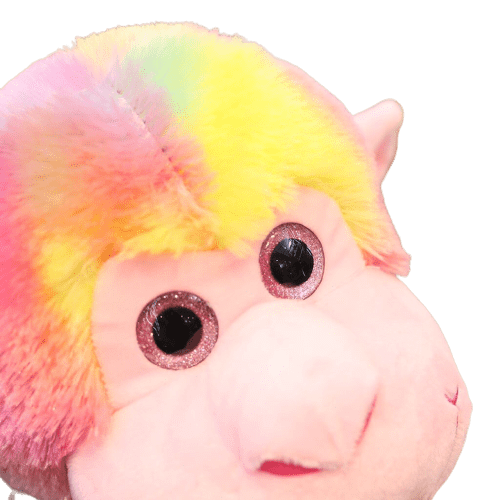 Peluche Singe Multicolore