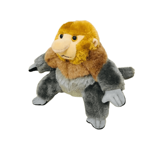 Peluche Singe Nasique Assis