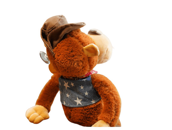 Peluche Singe Policier