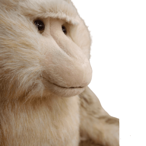 Realistic Macaque plush toy