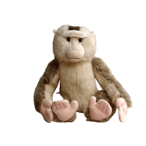 Realistic Macaque plush toy