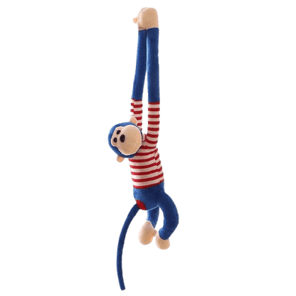 Blue Hanging Monkey Plush