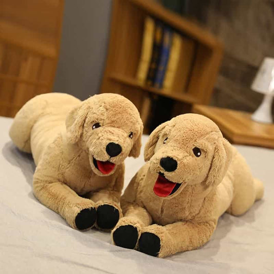 Lying Labrador Dog Plush