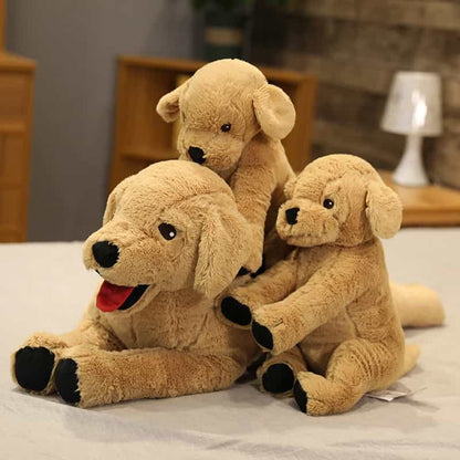 Lying Labrador Dog Plush