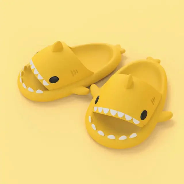 Tongs Requin Jaune - Confort et Style pour l’Été