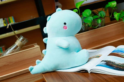 Cute Blue Dinosaur Plush