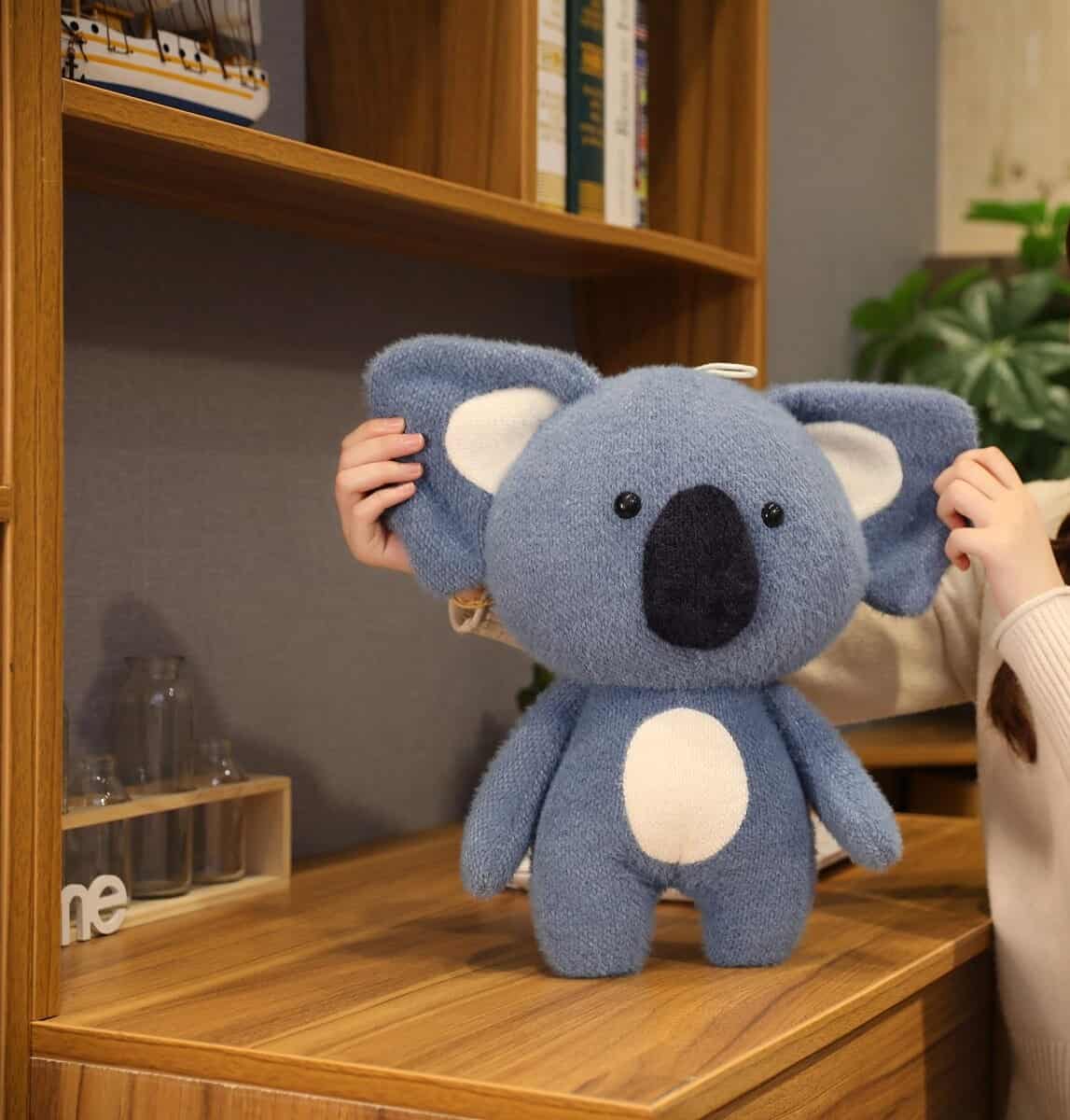 Peluche Koala Bleu