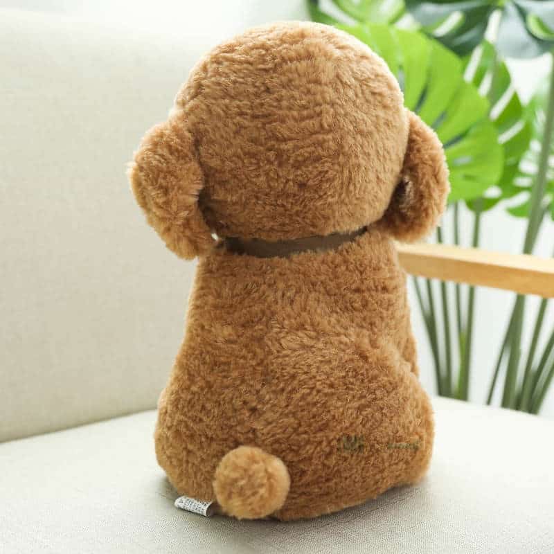 Peluche Caniche Marron