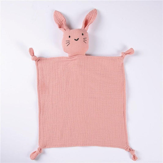 Doudou Bébé Chat Rose