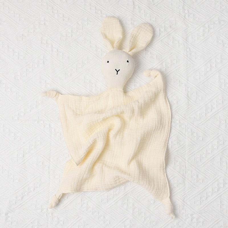 Doudou Bébé Lapin Beige