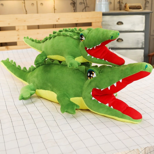 Doudou Crocodile Vert