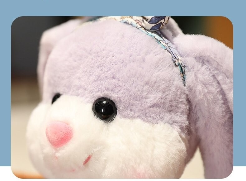 Purple Rabbit Plush