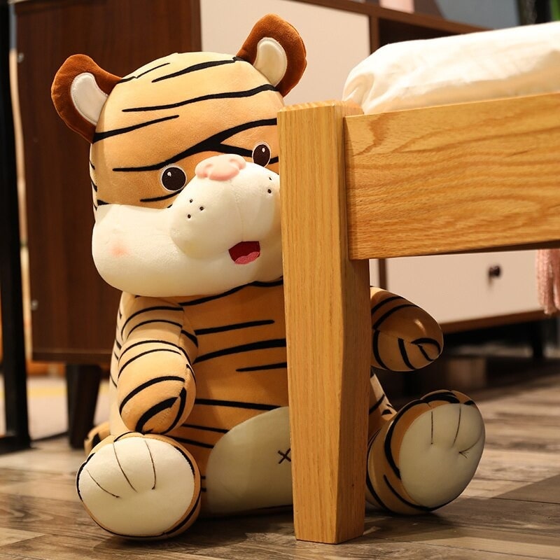 Sitting Tiger Cuddly Toy