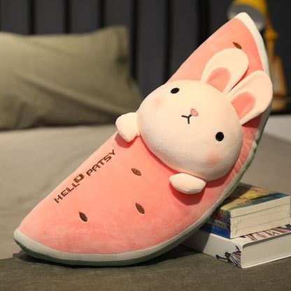 Plush Rabbit Pillow