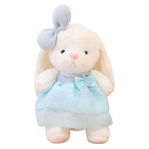 Lapin En Peluche Blanc