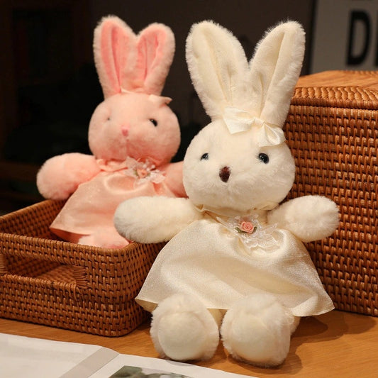 Pink Plush Rabbit