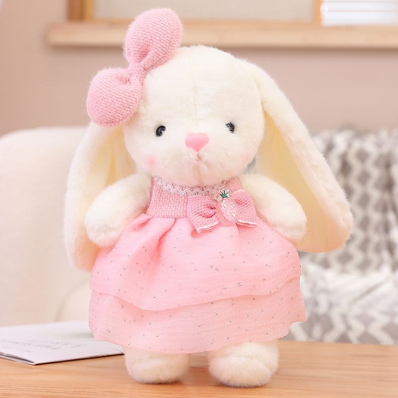 Lapin En Peluche Blanc