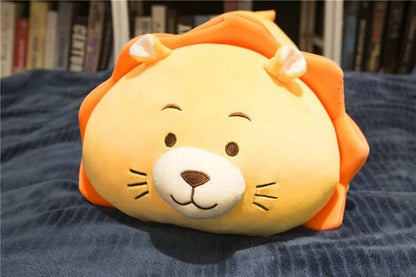 Yellow Pillow Lion Plush