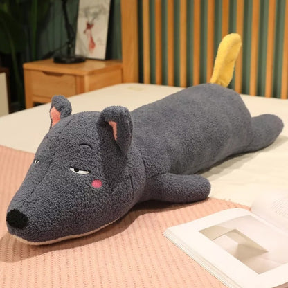 Wolf Plush Cushion