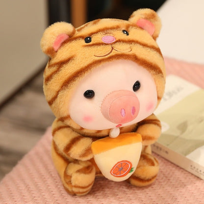 Baby Pig Plush Toy in Disguise