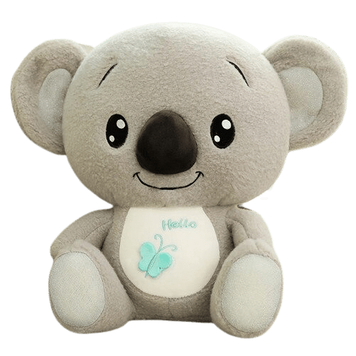 Peluche Koala Bébé Gris Perle