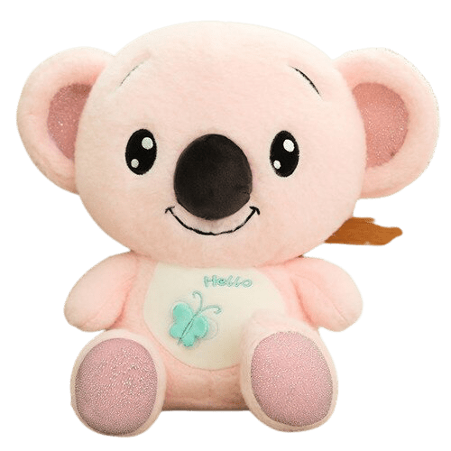 Peluche Koala Bébé Rose