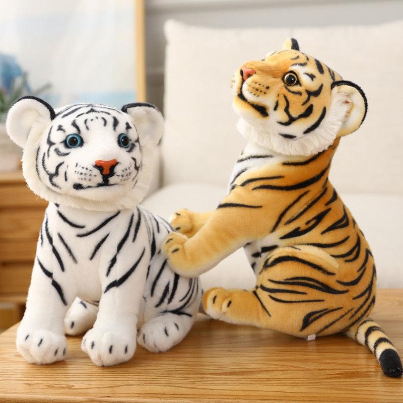 Peluche Bébé Tigre Blanc