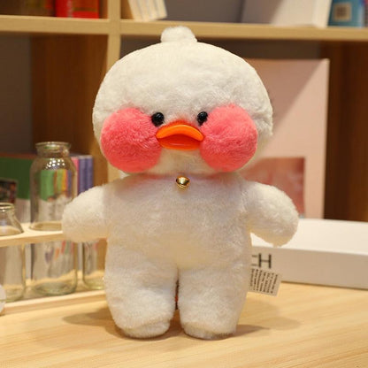 Peluche Canard Kawaii Blanc