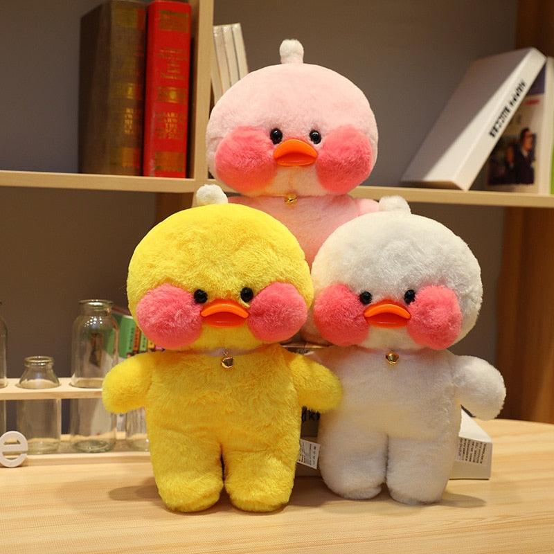 Peluche Canard Kawaii Blanc