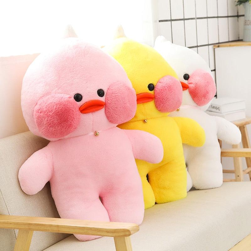 Peluche Canard Kawaii Blanc