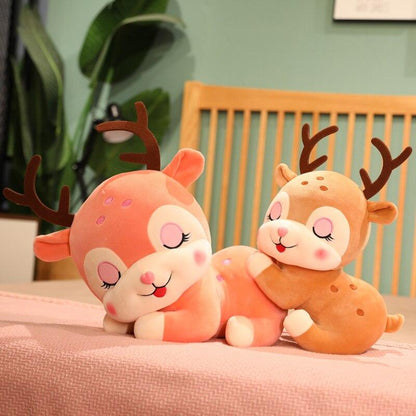 Peluche Cerf Brun Kawaii